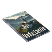 Carnet Château de Vaduz Liechtenstein (Côté Droit)