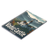 Carnet Château de Vaduz Liechtenstein (Côté gauche)