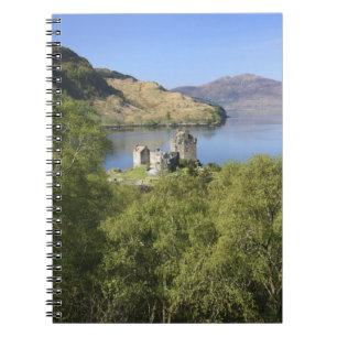 Carnet Château d'Eilean Donan, Écosse. Le célèbre Eilean