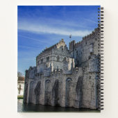 Carnet Château des Comtes à Gand (Dos)