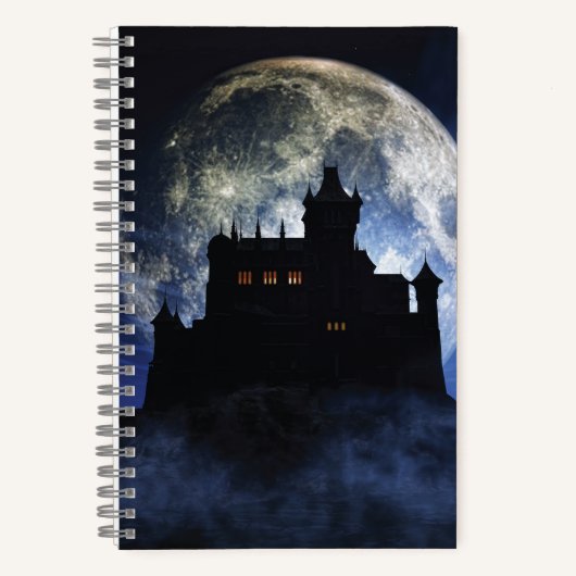 Carnet Château d'Imaginaire la nuit (Recto)