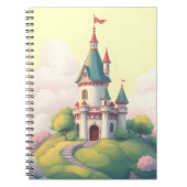 Carnet Château fantaisiste avec jardin vert (Devant)