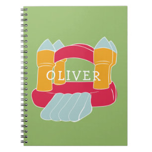 Carnet Château gonflable/conception personnalisée pour en