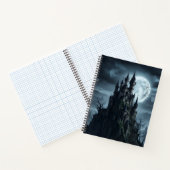 Carnet Château gothique à minuit (Intérieur)