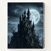 Carnet Château gothique à minuit (Dos)