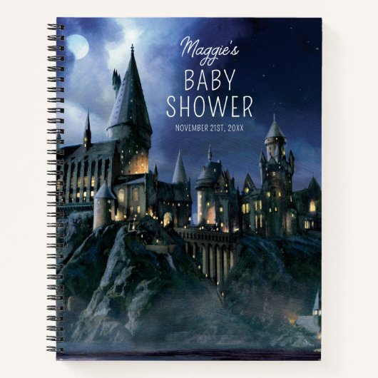 Carnet Château Harry Potter | Baby shower de vergers à lu (Devant)