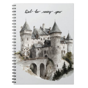 Carnet Château Hibou Vous Verrons Bien
