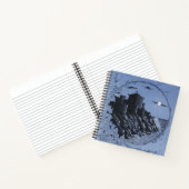 Carnet Château Médiéval En Bleu (Intérieur)