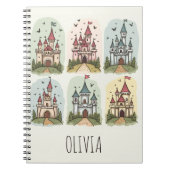 Carnet Châteaux de Contes de Fées Fantaisistes (Devant)