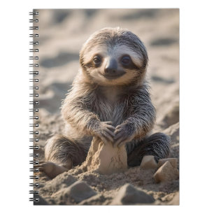 Carnet Châteaux De Sable De Construction De Machines À So
