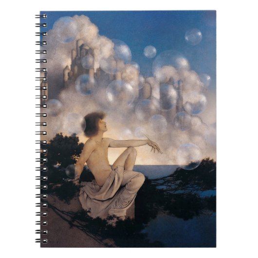 Carnet Châteaux en Espagne de Maxfield Parrish 1904 Fanta (Devant)
