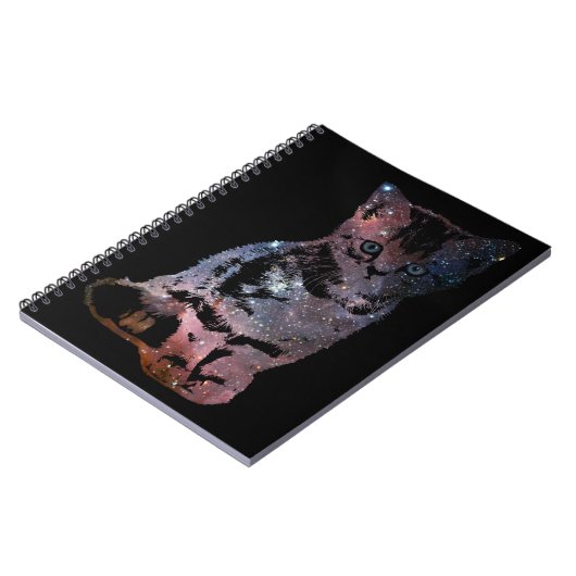 Carnet Chaton de l'espace (Côté gauche)