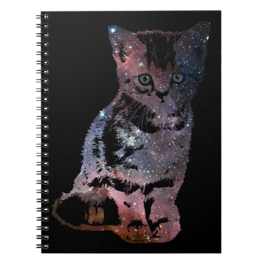 Carnet Chaton de l'espace (Devant)