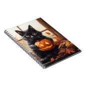 Carnet Chaton d'Halloween (Côté Droit)