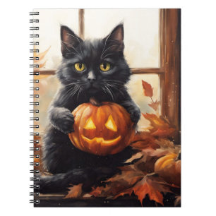 Carnet Chaton d'Halloween
