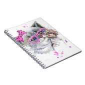 Carnet Chaton mignon d'aquarelle (Côté Droit)