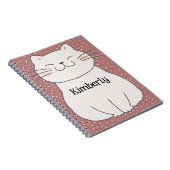 Carnet Chaton mignon et moderne (Côté Droit)