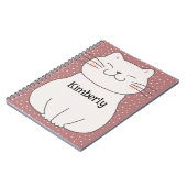 Carnet Chaton mignon et moderne (Côté gauche)