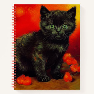 Carnet Chaton noir de Van Gogh