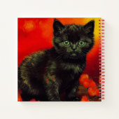 Carnet Chaton noir de Van Gogh (Dos)