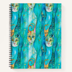 Carnet Chatons Abstraits