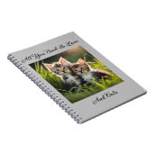 Carnet Chatons adorables en herbe (Côté Droit)