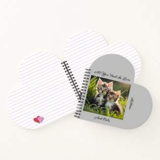 Carnet Chatons adorables en herbe