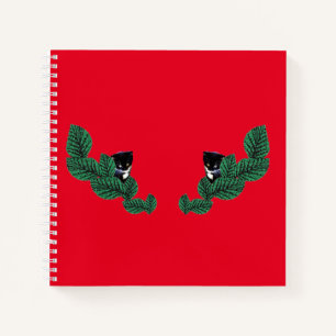 Carnet Chatons avec Feuille