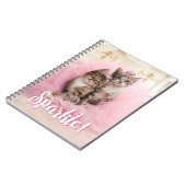 Carnet Chatons doux dans les diadèmes et le tutu (Côté gauche)