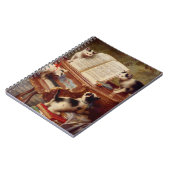 Carnet Chatons et piano (Côté gauche)