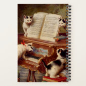 Carnet Chatons et piano (Verso)