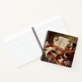 Carnet Chatons et piano (Intérieur)
