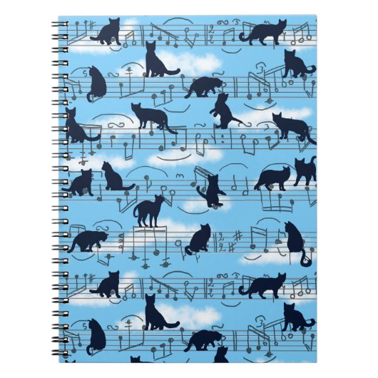 Carnet chatons musicaux (Devant)