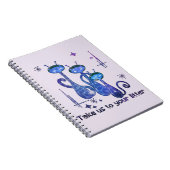 Carnet Chats Aliens amusants | Emmenez-Nous Sur Votre Lit (Côté Droit)