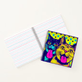 Carnet Chats avec langue (Intérieur)