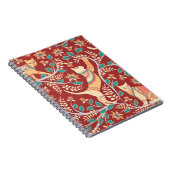 Carnet Chats avec ornements, branches avec fleurs et feui (Côté Droit)