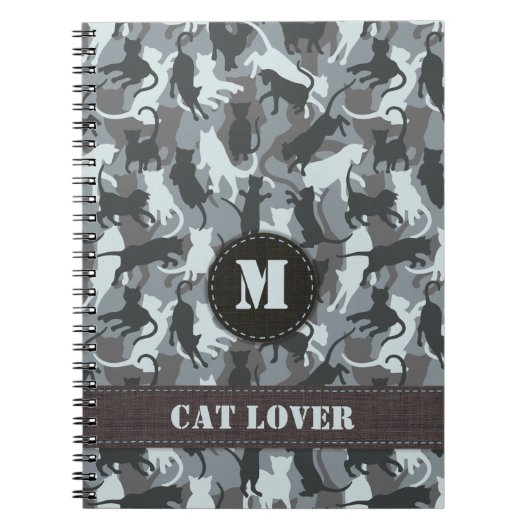 Carnet Chats Camouflage urbain (Devant)