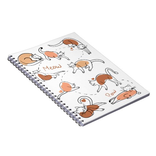 Carnet Chats Chat Doodles Chat Dessins de chat Animaux Cr (Côté Droit)