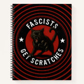 Carnet Chats contre les fascistes (Devant)