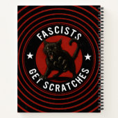 Carnet Chats contre les fascistes (Dos)