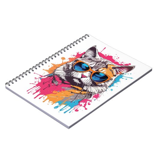 Carnet Chats cool : "Appelle-moi Apollo" (Côté gauche)