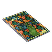 Carnet Chats cool Motif coloré (Côté Droit)