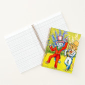 Carnet Chats dansants (Intérieur)