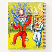 Carnet Chats dansants (Dos)