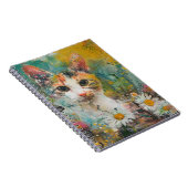 Carnet Chats d'aquarelle Boho - Art de la féline terrestr (Côté Droit)