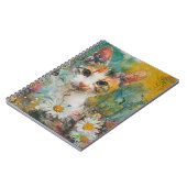 Carnet Chats d'aquarelle Boho - Art de la féline terrestr (Côté gauche)