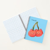 Carnet Chats de fruits de cerise (Intérieur)