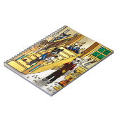 Carnet Chats de joaillerie en bois (Côté gauche)
