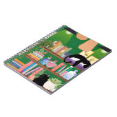 Carnet Chats de librairie (Côté gauche)