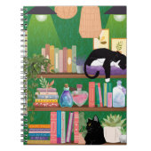 Carnet Chats de librairie (Devant)